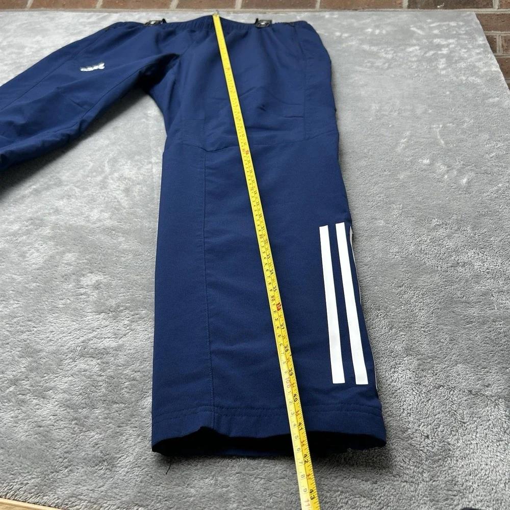 Adidas Adult Hockey Rink Navy Blue Pants Aeroready Mens Size Extra Large XL